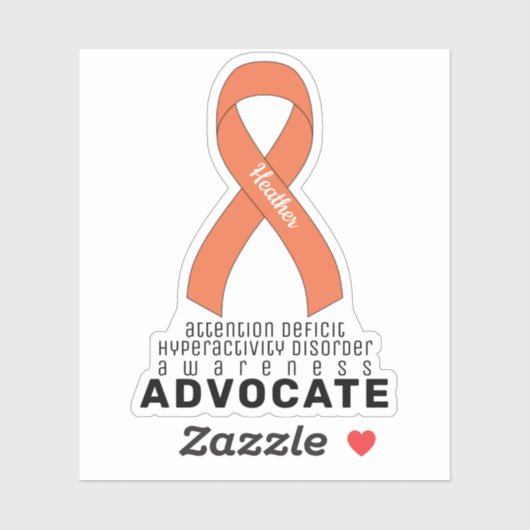 ADHD Awareness Advocate Vinyl Sticker (Vel)