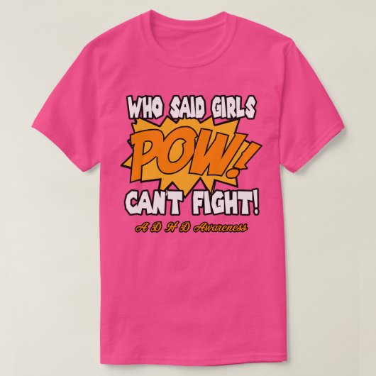 AdHD Awareness Design 1 T-shirt (Design voorkant)