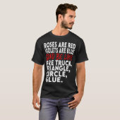 ADHD Awareness Funny Poem T-shirt (Voorkant volledig)