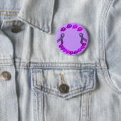 ADHD Awareness-knop (aanpasbaar) Ronde Button 5,7 Cm (In situ)