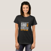 Adhd Awareness Let Attentie Warrior Surv T-shirt (Voorkant volledig)