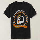 Adhd Awareness Mam Warrior T-shirt (Design voorkant)