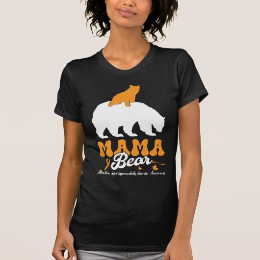 ADHD Awareness mamma beer T-shirt (Voorkant)