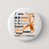 ADHD Awareness Month Ribbon Giften Ronde Button 5,7 Cm (Voorkant)