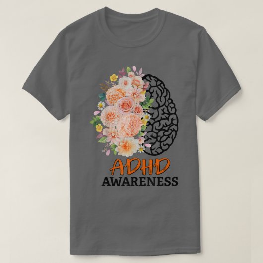 ADHD Awareness Support Squad Childhood Cancer Awar T-shirt (Design voorkant)