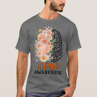 ADHD Awareness Support Squad Childhood Cancer Awar T-shirt