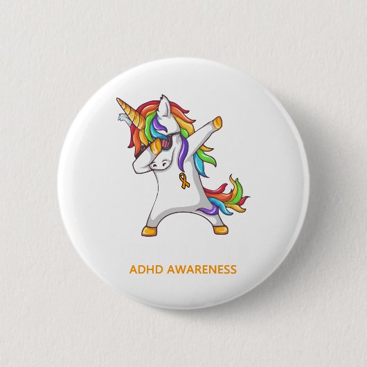 ADHD Awarriet ADHD Awarriet onbreekbaar Ronde Button 5,7 Cm (Voorkant)