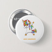 ADHD Awarriet ADHD Awarriet onbreekbaar Ronde Button 5,7 Cm (Voorkant /achterkant)
