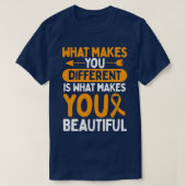 ADHD Bewustheid maakt je een ander mooi T-shirt (Design voorkant)