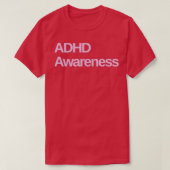 ADHD-bewustzijn 8 T-shirt (Design voorkant)