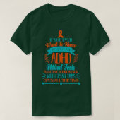 ADHD-bewustzijn Fungerend ADHD-bewustzijn T-shirt (Design voorkant)
