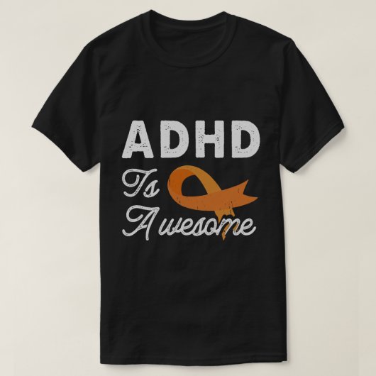 ADHD Bewustzijn Geweldige neurodiversiteit Autisme T-shirt (Design voorkant)