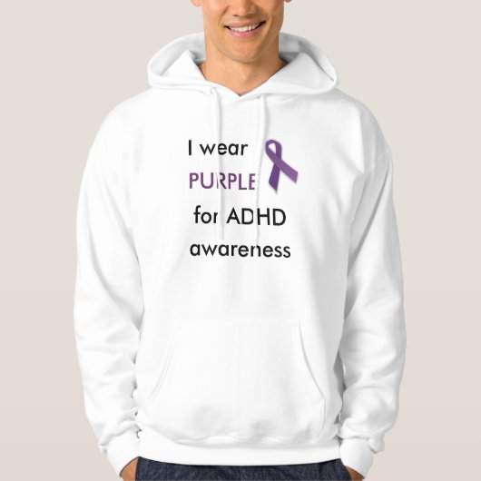 ADHD-bewustzijn Hoodie (Voorkant)