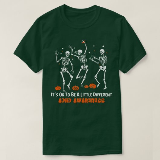 ADHD-bewustzijn is een beetje anders dan Dan T-shirt (Design voorkant)