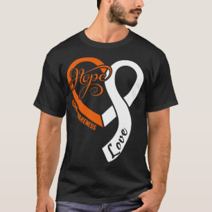 ADHD Bewustzijn Mensen Liefde Hart Lint Happy Vale T-shirt