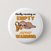 ADHD-bewustzijn Ronde Button 5,7 Cm (Voorkant)