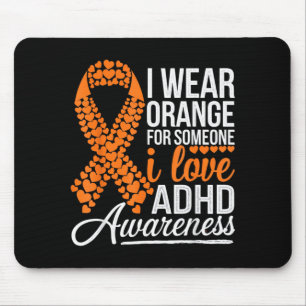 Adhd-bewustzijnsmaand Adhd Omarm Neurodiversiteit Muismat