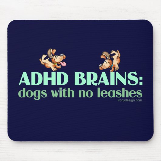 ADHD BRAINS MUISMAT (Voorkant)