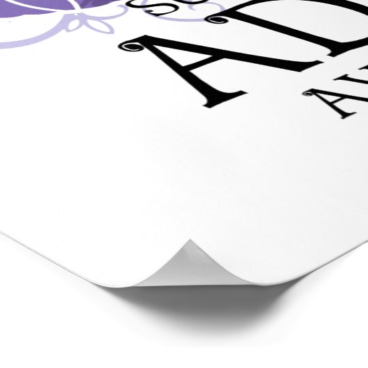 ADHD Butterfly Poster (Hoek)