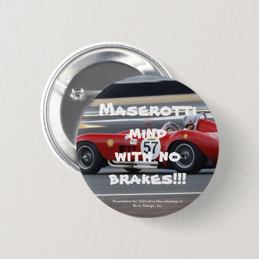 ADHD-Button Ronde Button 5,7 Cm (Voorkant /achterkant)