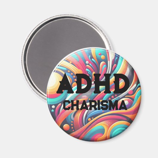 ADHD Charisma Magneet (Voorkant / Achterkant)