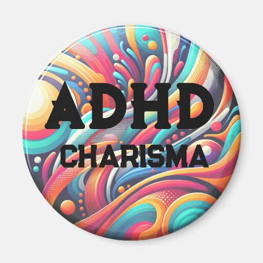 ADHD Charisma Magneet (Voorkant)