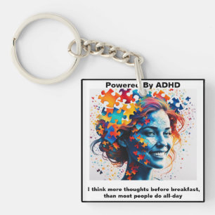 ADHD citaten. Sleutelhanger
