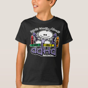 ADHD CRAYONS T-SHIRT