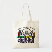 ADHD CRAYONS TOTE BAG (Voorkant)