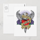 ADHD Dagger Briefkaart (Voorkant / Achterkant)