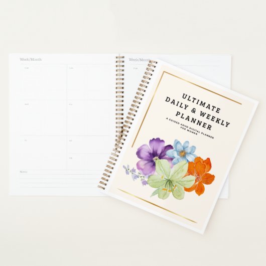 ADHD Daily-Weekly Planner for Women (Display)