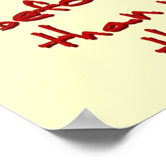 ADHD denk meer na Poster (Hoek)