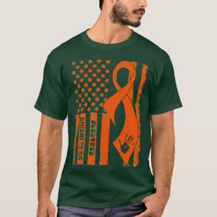 Adhd Disease ADHD Disease Awareness Flag T-shirt