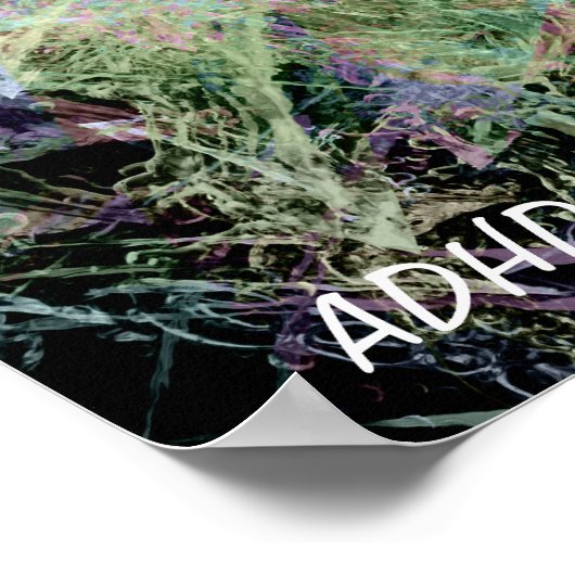 ADHD door MadBill Art Poster (Hoek)