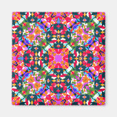 ADHD Dopamine Boost Positiviteit Patroon Kleurrijk Magneet (Voorkant)