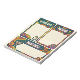 ADHD Dopamine Menu Checklist Retro Taakplanner Notitieblok