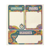 ADHD Dopamine Menu Checklist Retro Taakplanner Notitieblok (Voorkant)