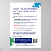  Adhd front cover 10 x 15 Poster (Voorkant)