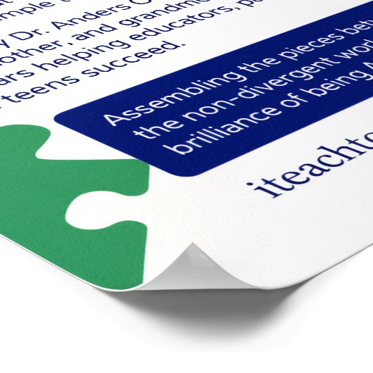 Adhd front cover 10 x 15 Poster (Hoek)