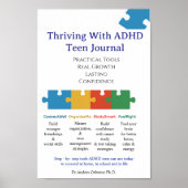 ADHD FRONT COVER  TEEN JOURNAL POSTER (Voorkant)