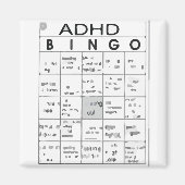ADHD FUNNY MAGNEET (Voorkant)