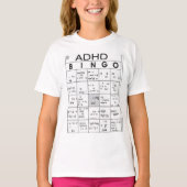 ADHD FUNNY T-SHIRT (Voorkant)
