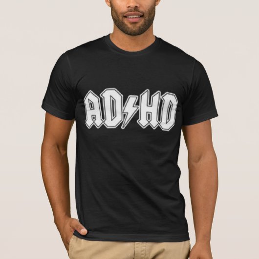 ADHD Funny Tee Shirts (Voorkant)