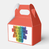 ADHD - Gable Favor Box Bedankdoosjes (Achterkant)