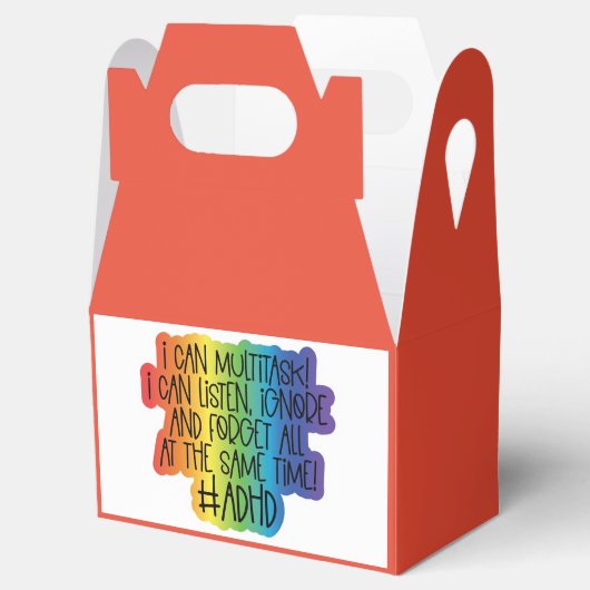 ADHD - Gable Favor Box Bedankdoosjes (Geopend)