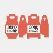 ADHD - Gable Favor Box Bedankdoosjes (Uitgevouwen)