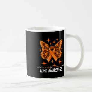 ADHD Gift Uni-kinder ADHD Bewustzijn - Zwart, Klei Koffiemok