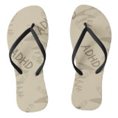 Adhd Grafisch Teenslippers (Voetbed)