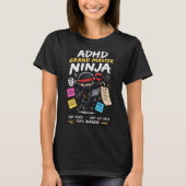ADHD GrootMeester Ninja T-shirt (Voorkant)