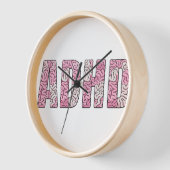 ADHD-hersenen Letters - Roze & Beige Anatomie Teks (Hoek)